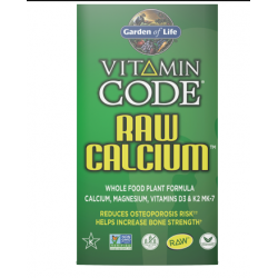 Vitamin Code® RAW Calcium™ wapń, magnez.witamina D3+K2MK7 D Garden of Life
